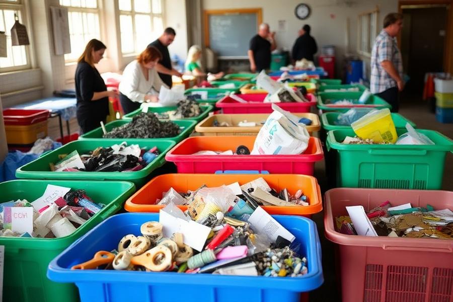 Taller de reciclaje y aprovechamiento de residuos